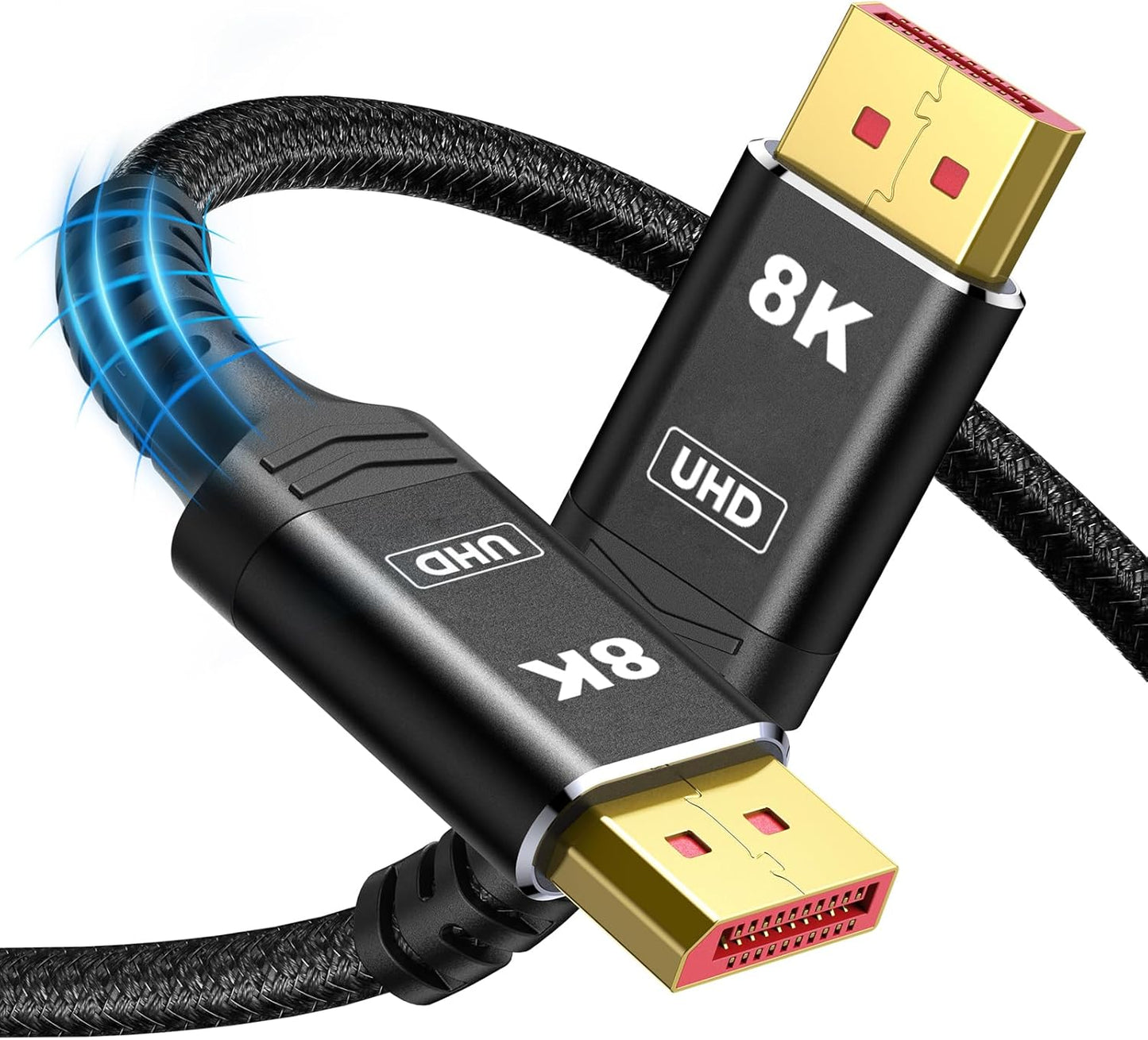 Capshi 8K 4K DisplayPort Cable: VESA Certified Gaming Beast!