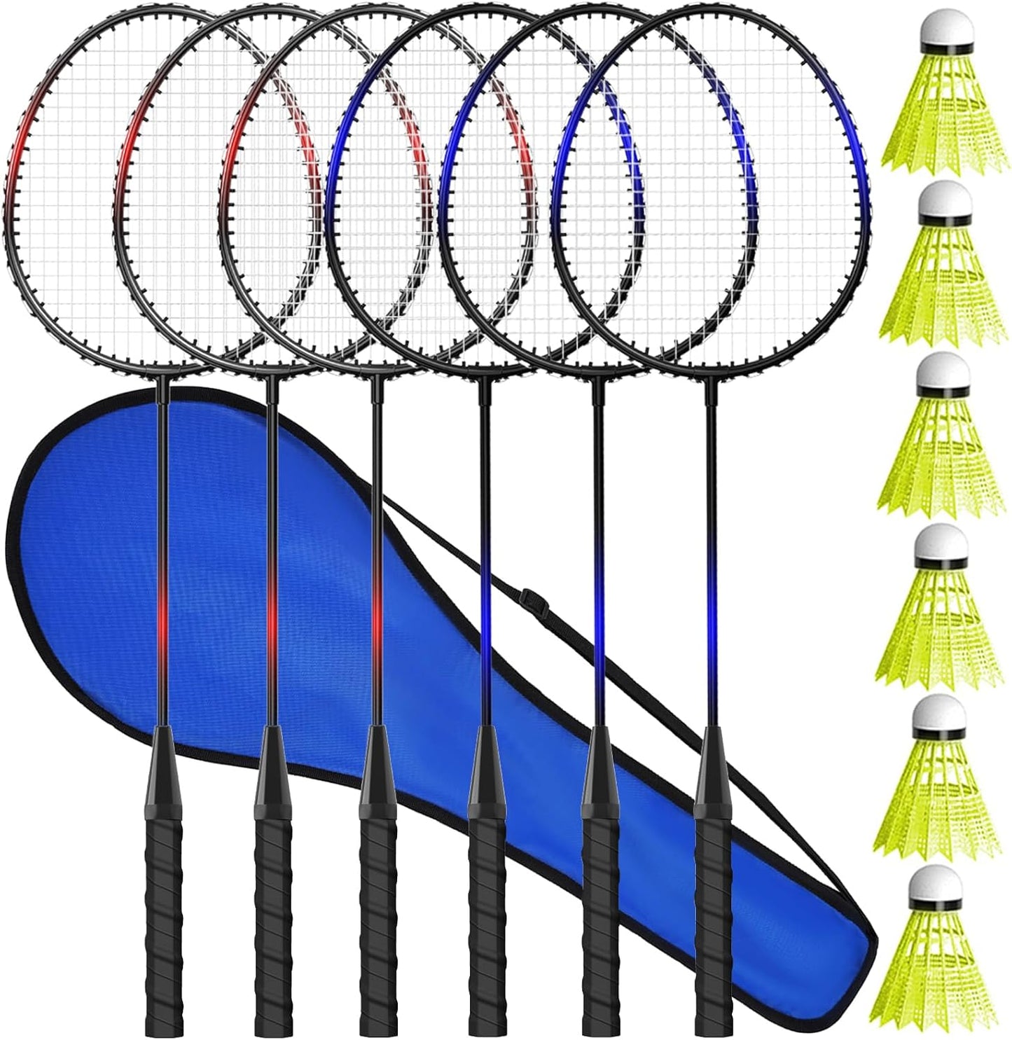 KH Badminton Rackets Set of 2 for Adults and Kids Fun