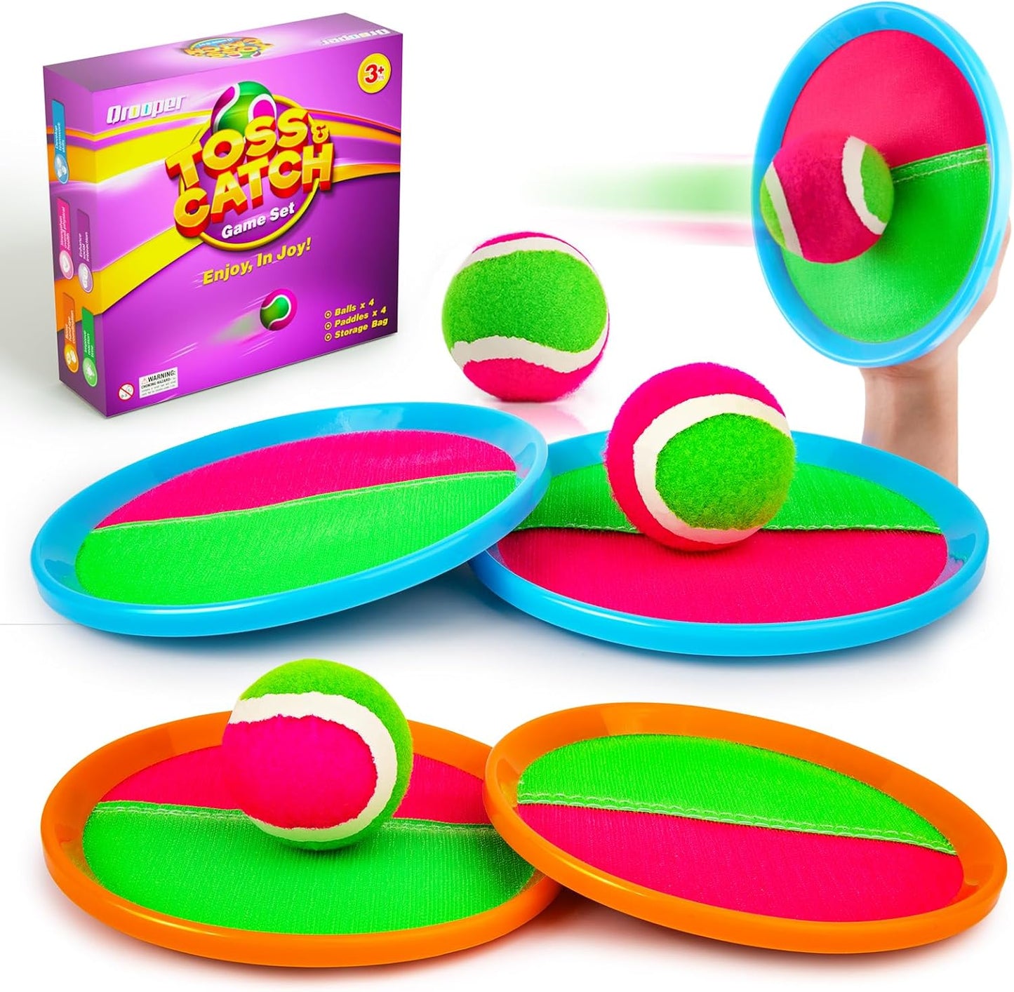 Kids Outdoor Toss & Catch Game Set - Fun Easter Toy!