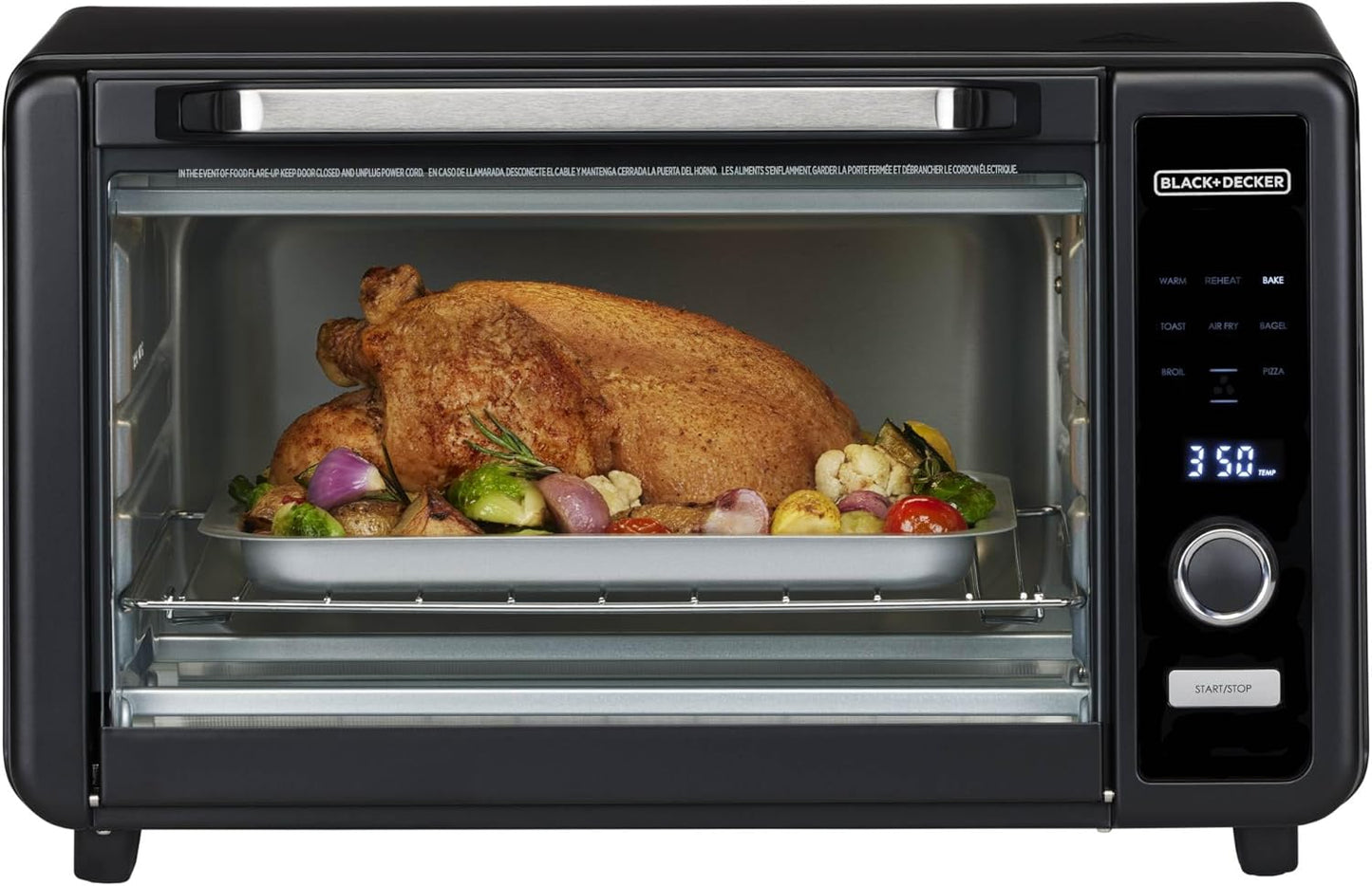 6-Slice Digital Air Fry Toaster Oven by BLACK+DECKER