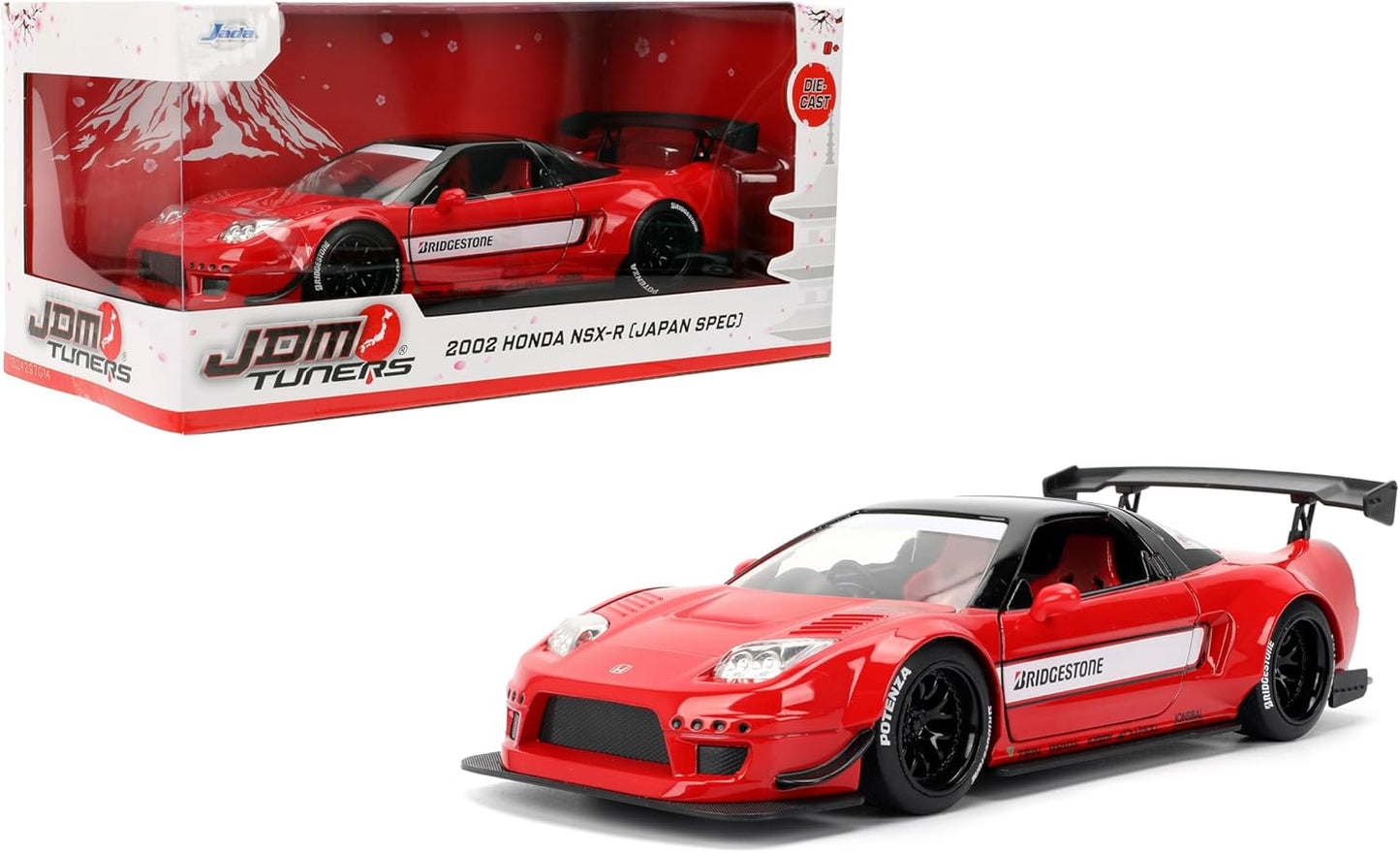 Jada Toys 1:24 Honda NSX Type-R Die-Cast - Detailed, Collectible, Opening Doors
