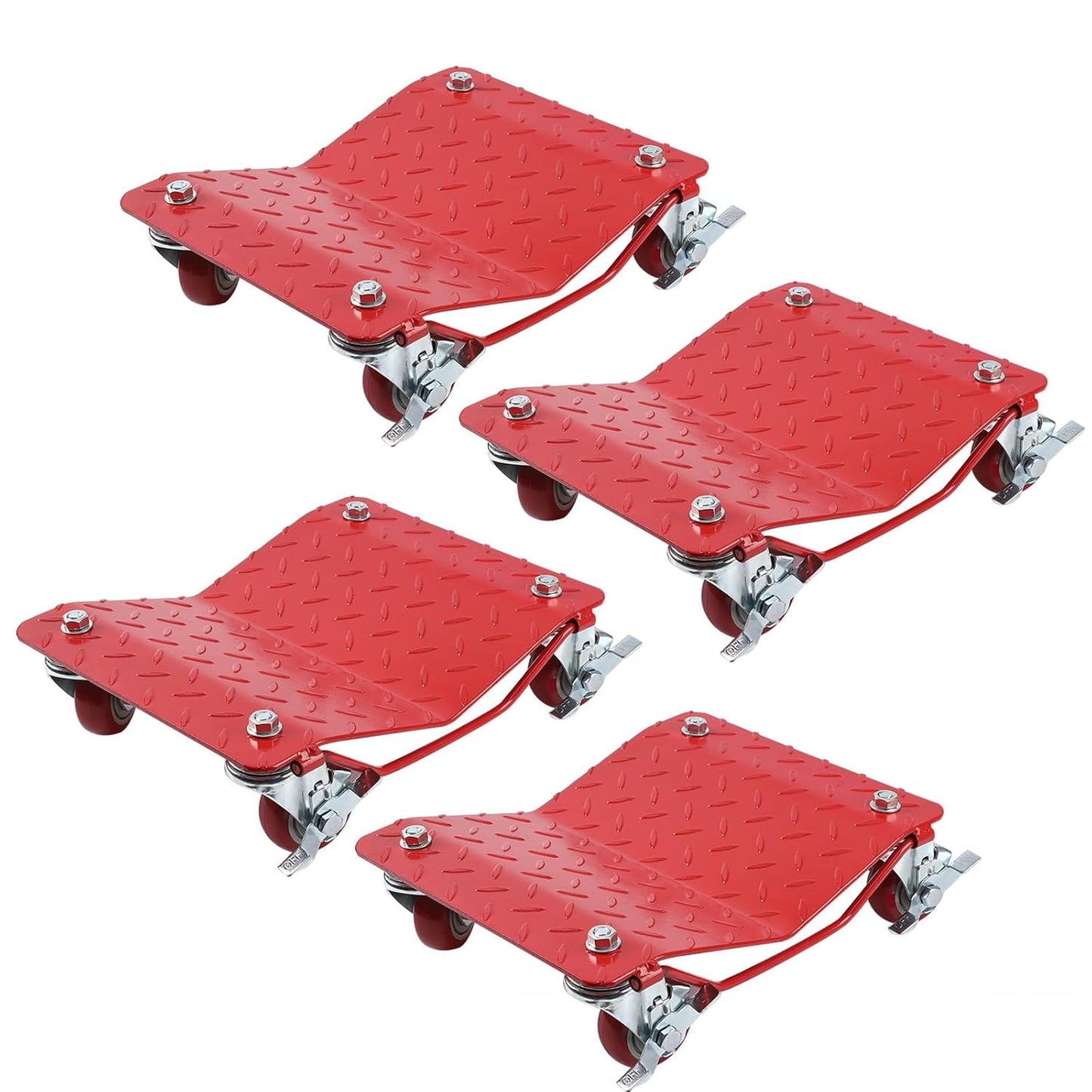 Wheel Dolly Set of 4 for Easy Car Moving and Tire Handling