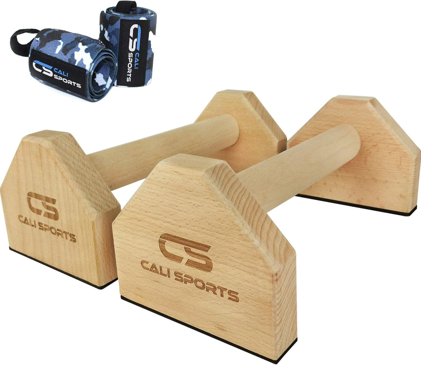 Calisthenics Wood Parallettes Bars for Safe and Effective Workouts