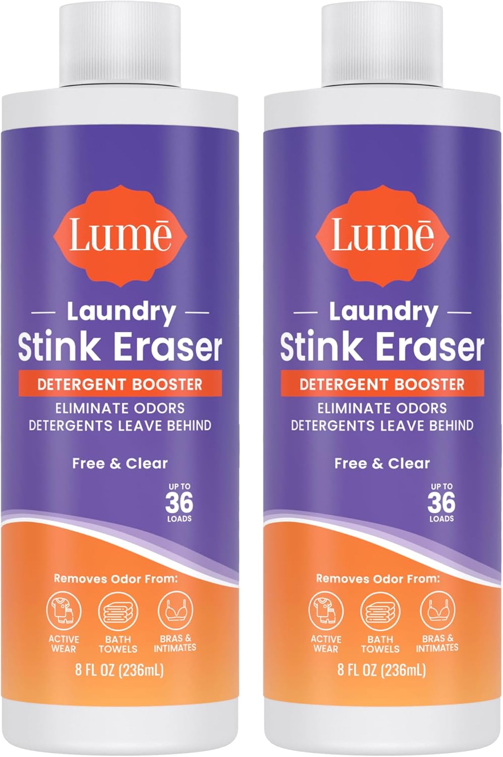 Odor-Blasting Lume Laundry Boosters - Eliminate Odor - 2 Pack
