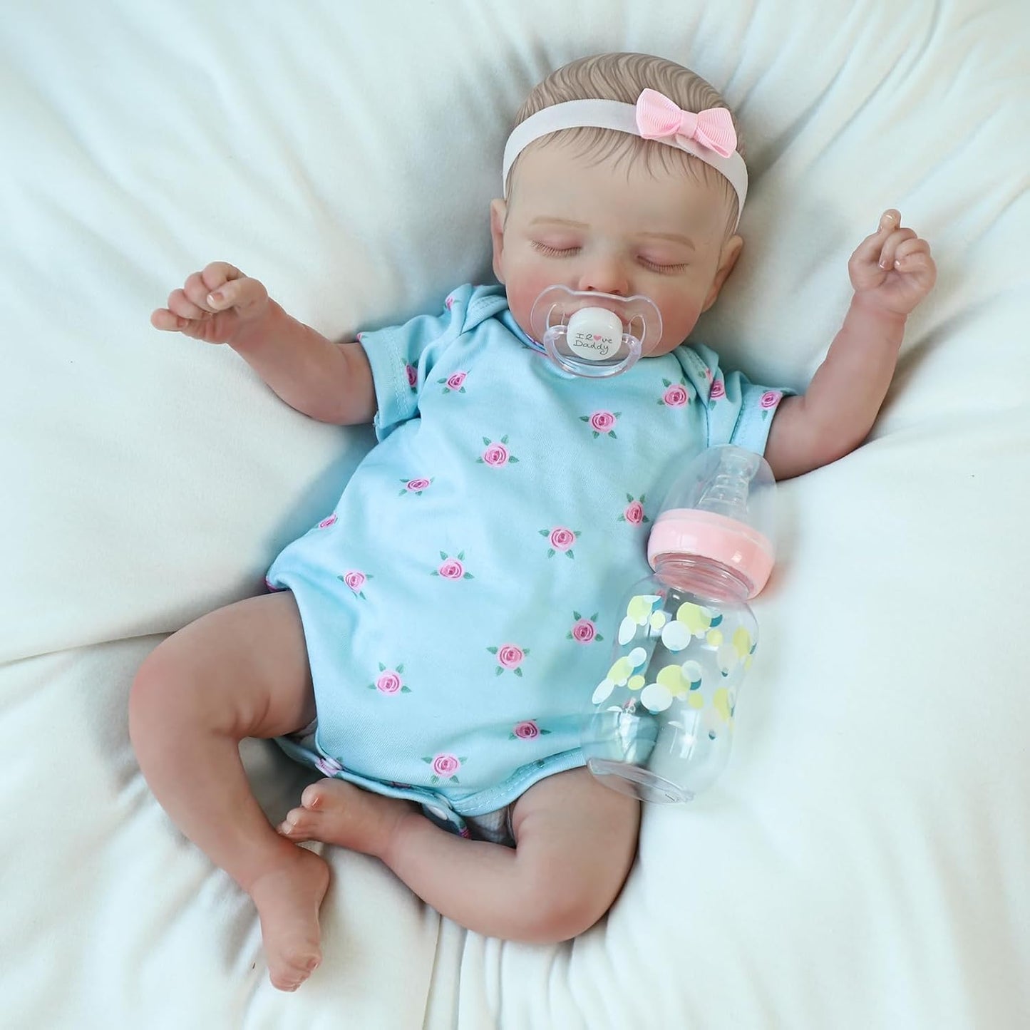 Realistic Reborn Baby Dolls - 18 inch Rosalie Newborn Girl
