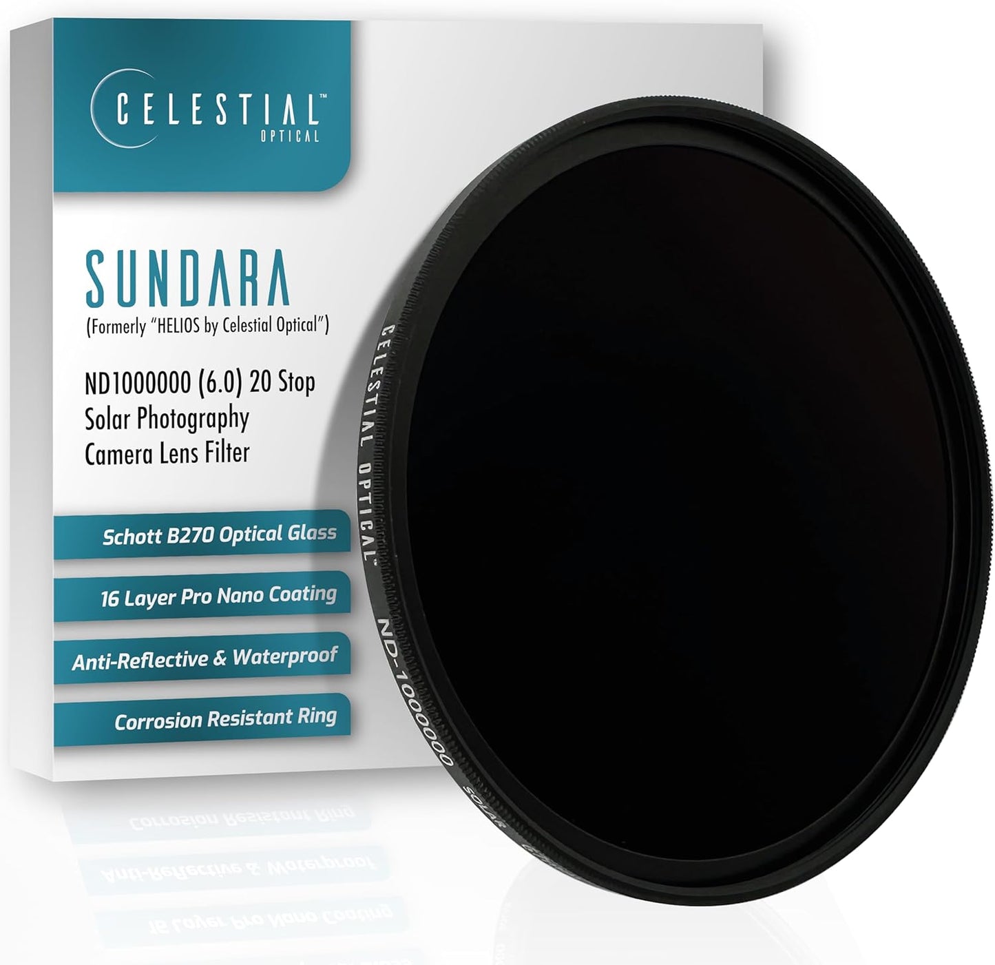 67mm SUNDARA ND1000000 Solar Filter for DSLR Cameras
