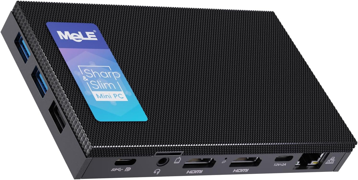 MeLE Quieter4C Mini PC: Fanless, Powerful, and Compact Design