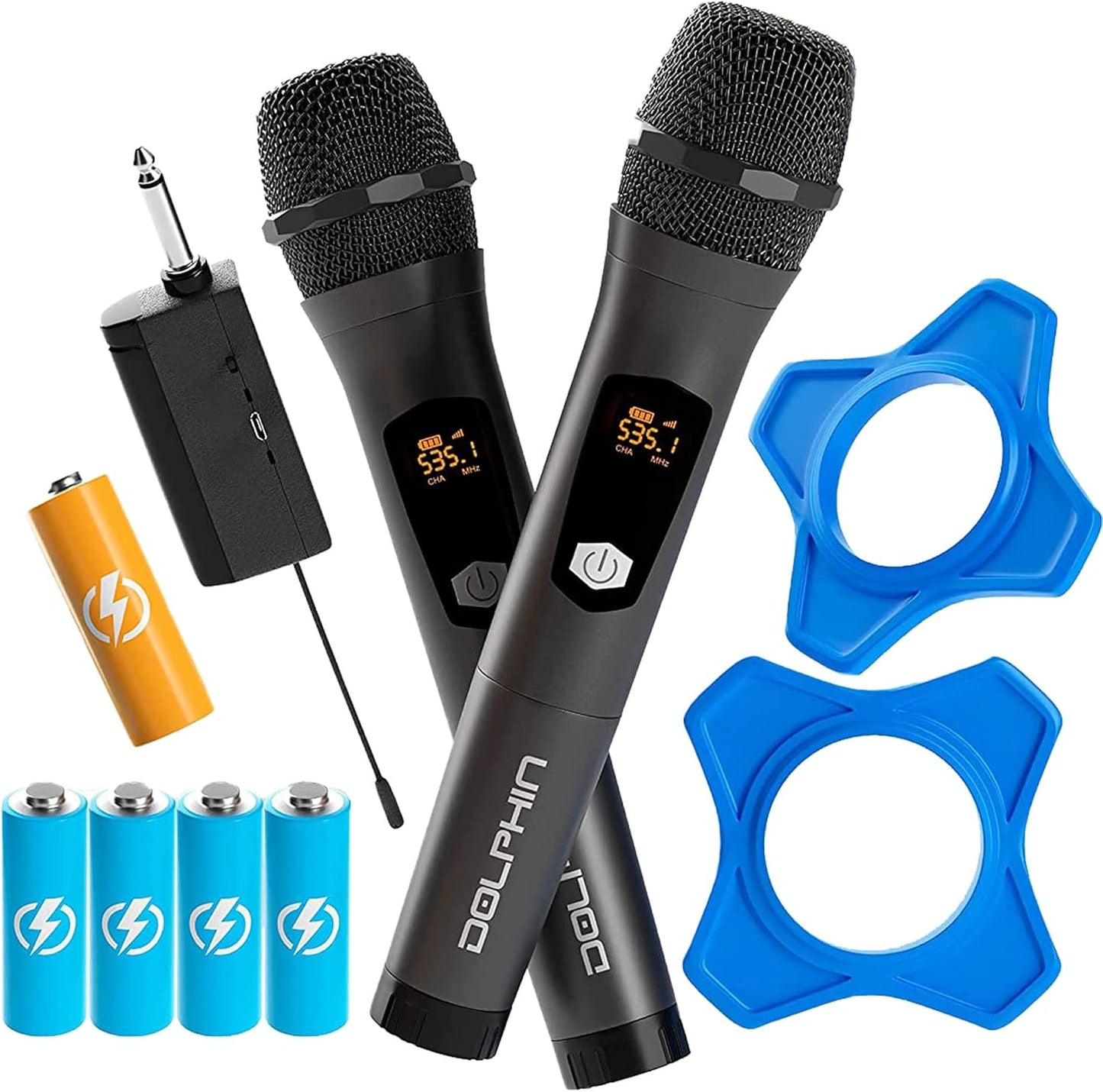 Dolphin PartyMic 20: Professional Wireless Microphone System