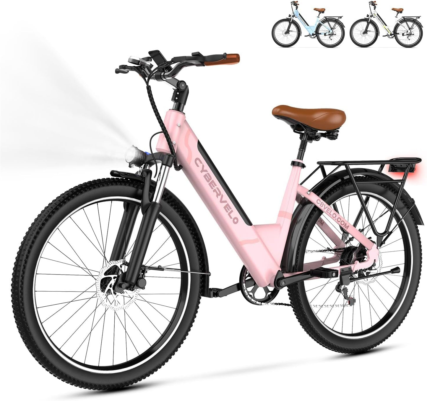 1000 Peak Electric Bike for Adults with Long-Lasting Battery