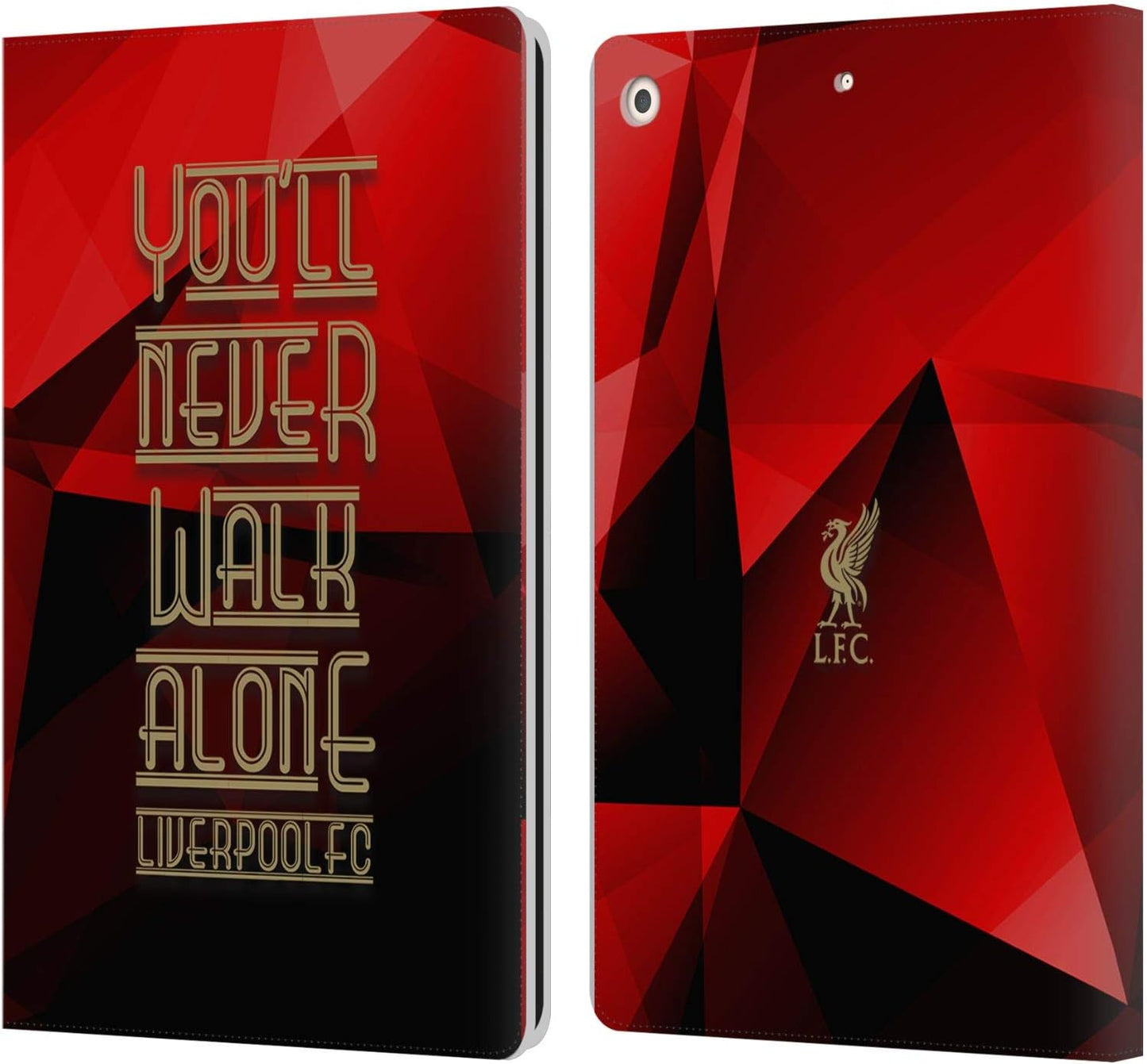Liverpool Football Club Leather Wallet Case for iPad 10.2 2019/2021