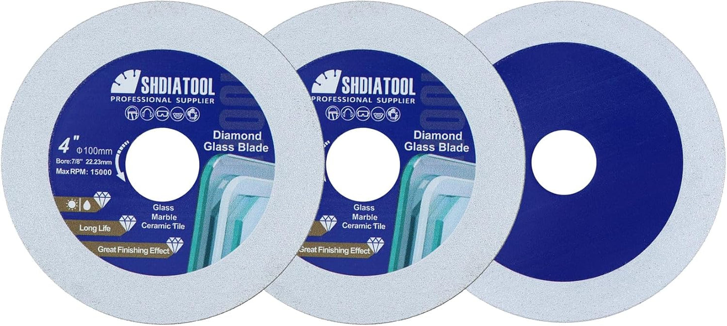 Precision Cuts: SHDIATOOL 4-Inch Diamond Glass Cutting Disc