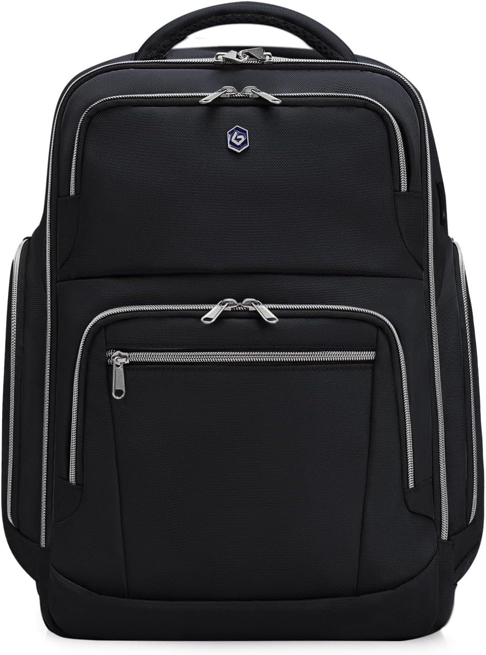 Blue Quartz Laptop Backpack for Men Women with Anti Theft Design