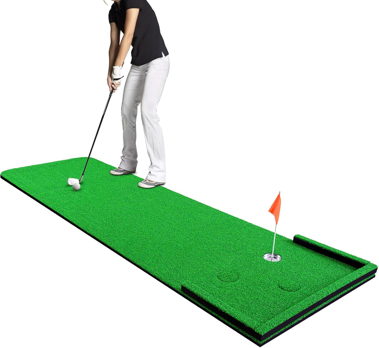 Wekin Golf Putting Green Mat Indoor for Home and Office Use