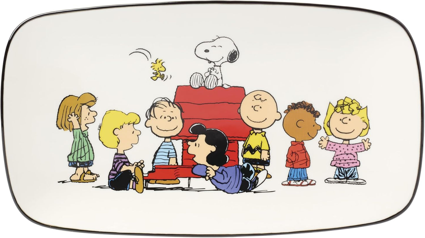 Lenox Chef Snoopy Hors Doeuvres Tray for Fun Entertaining