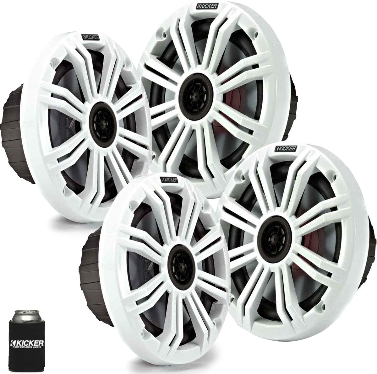 Upgrade Your Boat Sound with KICKER Marine Speakers (Qty-4)