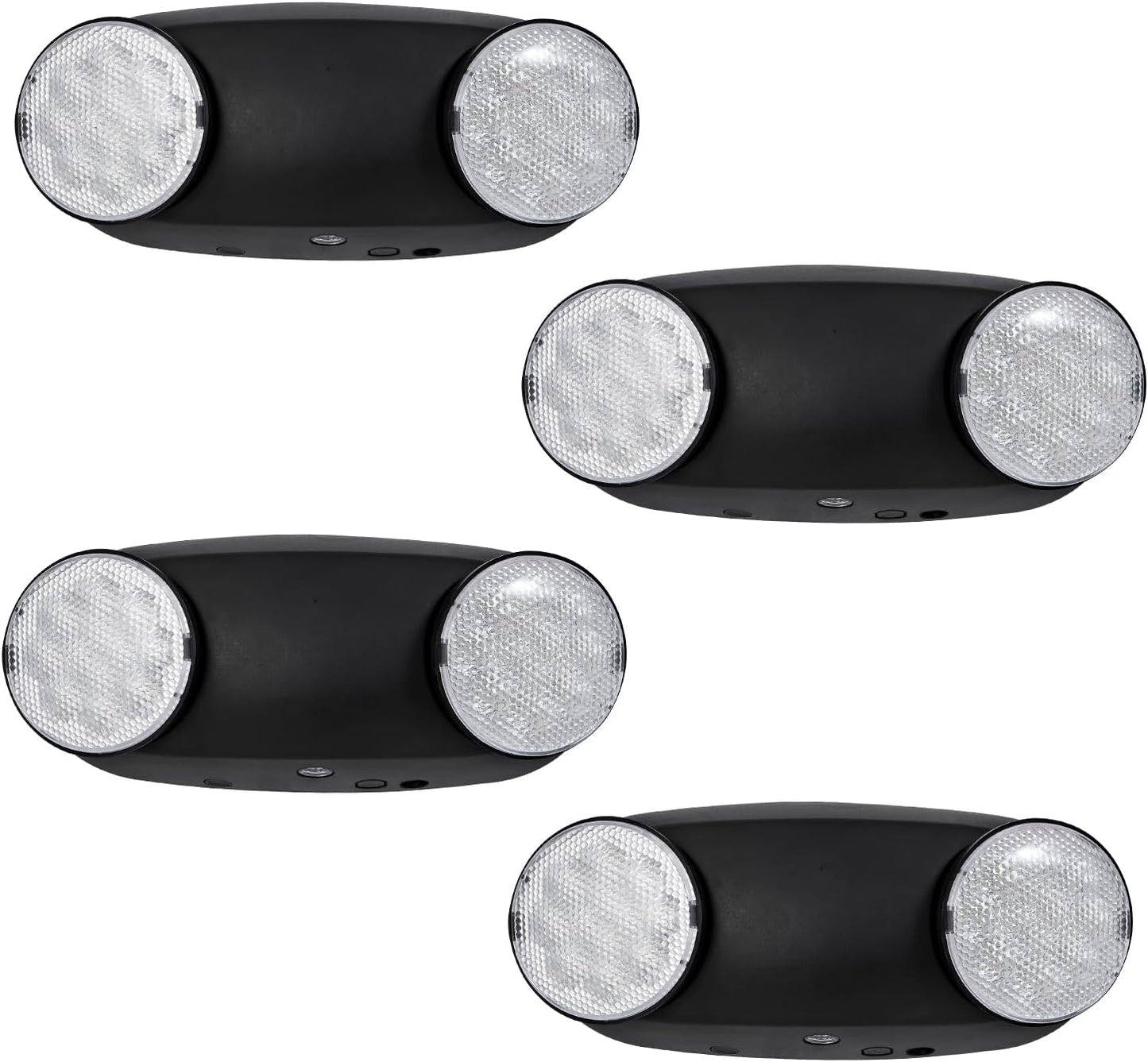 TANLUX LED Emergency Lights with Battery Backup - 4 Pack