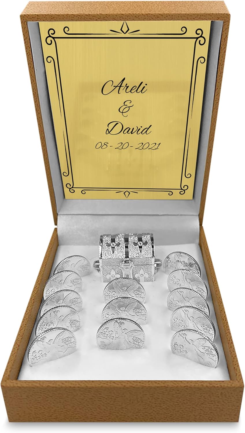 EHV Customizable Wedding Unity Coins for Memorable Ceremonies