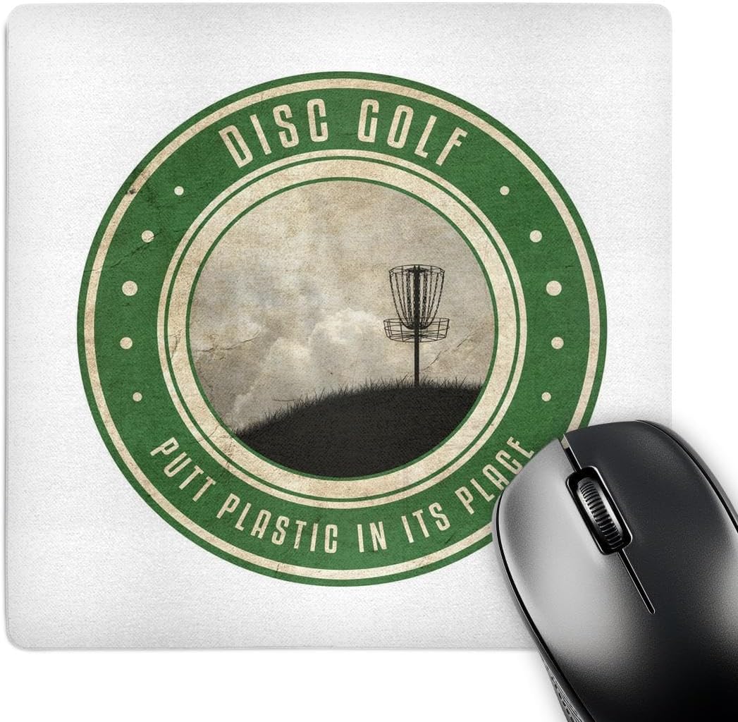 Frisbee Disc Golf Mouse Pad for Precision Putting