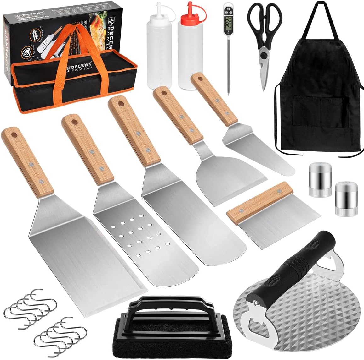 26pcs Griddle Accessories Kit for Professional Flat Top Grill