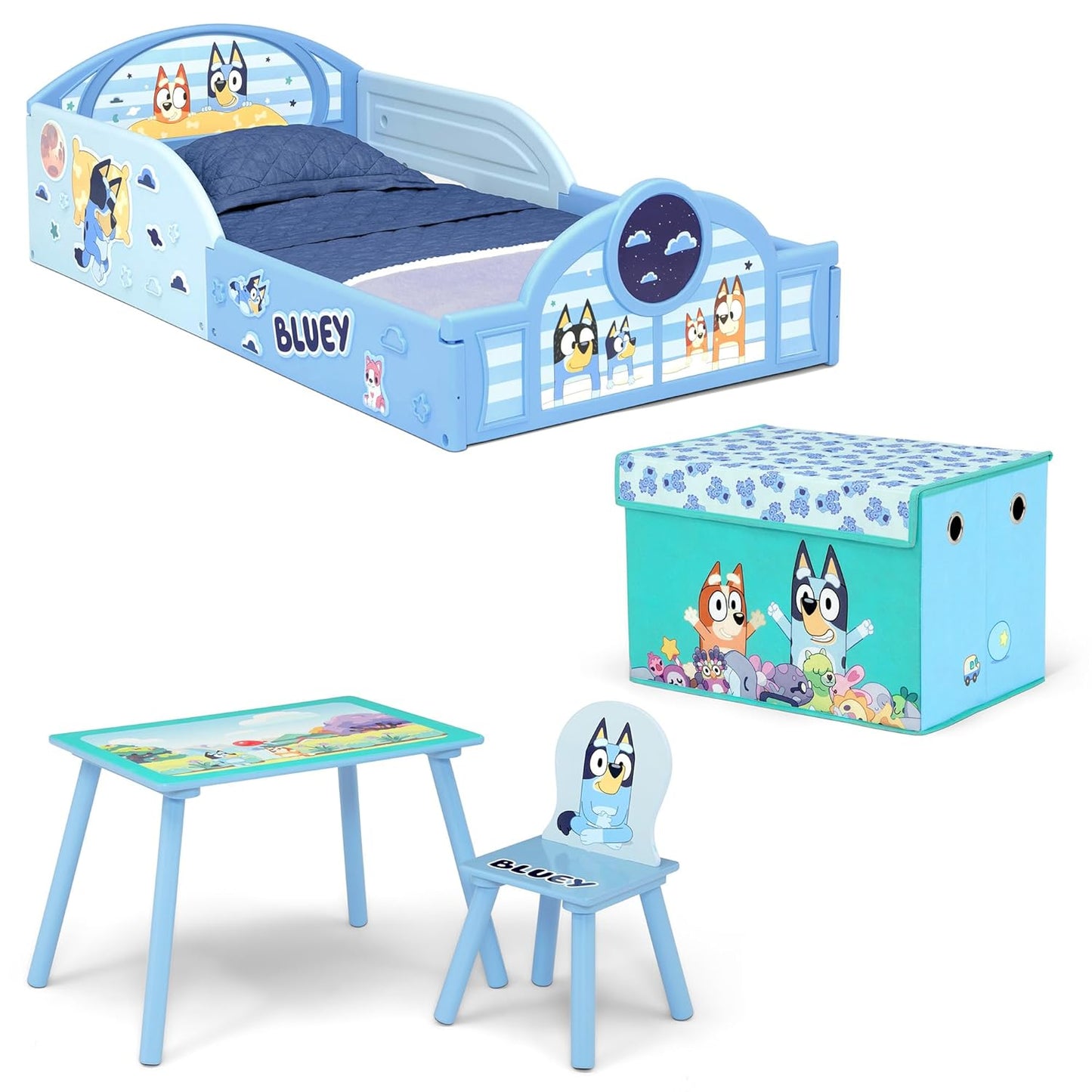 Delta Children Bluey 4-Piece Toddler Room-in-a-Box Set Review