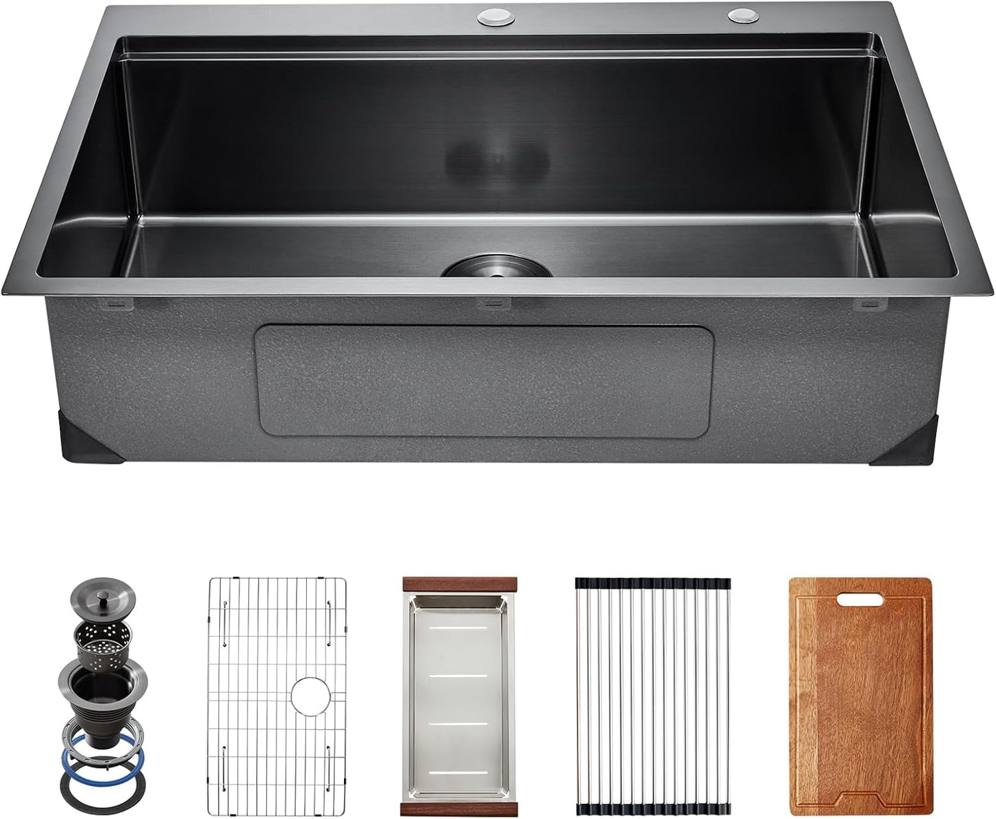 VEVOR 33 inch Kitchen Sink Workstation for Modern Homes