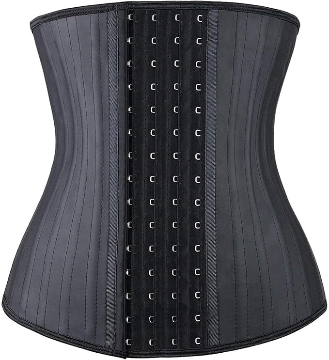 YIANNA Waist Trainer for Women - Latex Underbust Corset Cincher