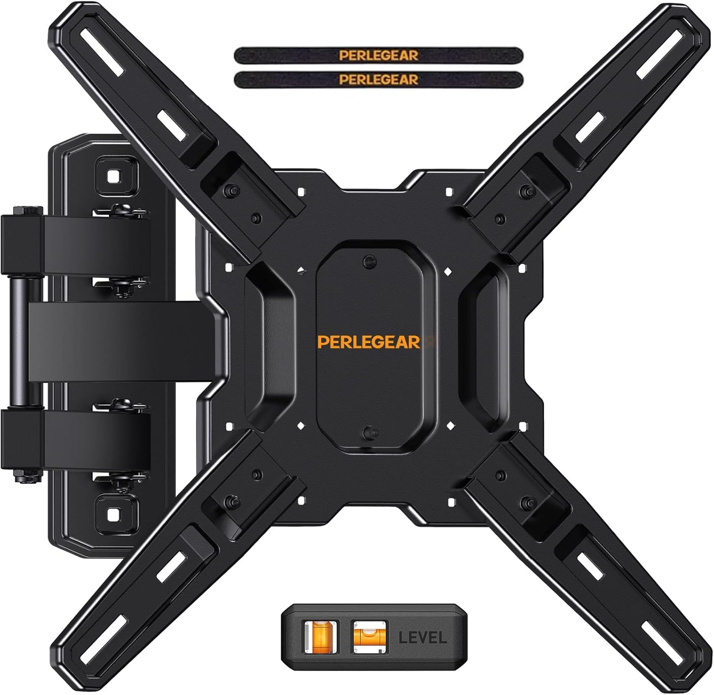 Perlegear Full Motion TV Mount for 26-65 inch TVs with Tilt