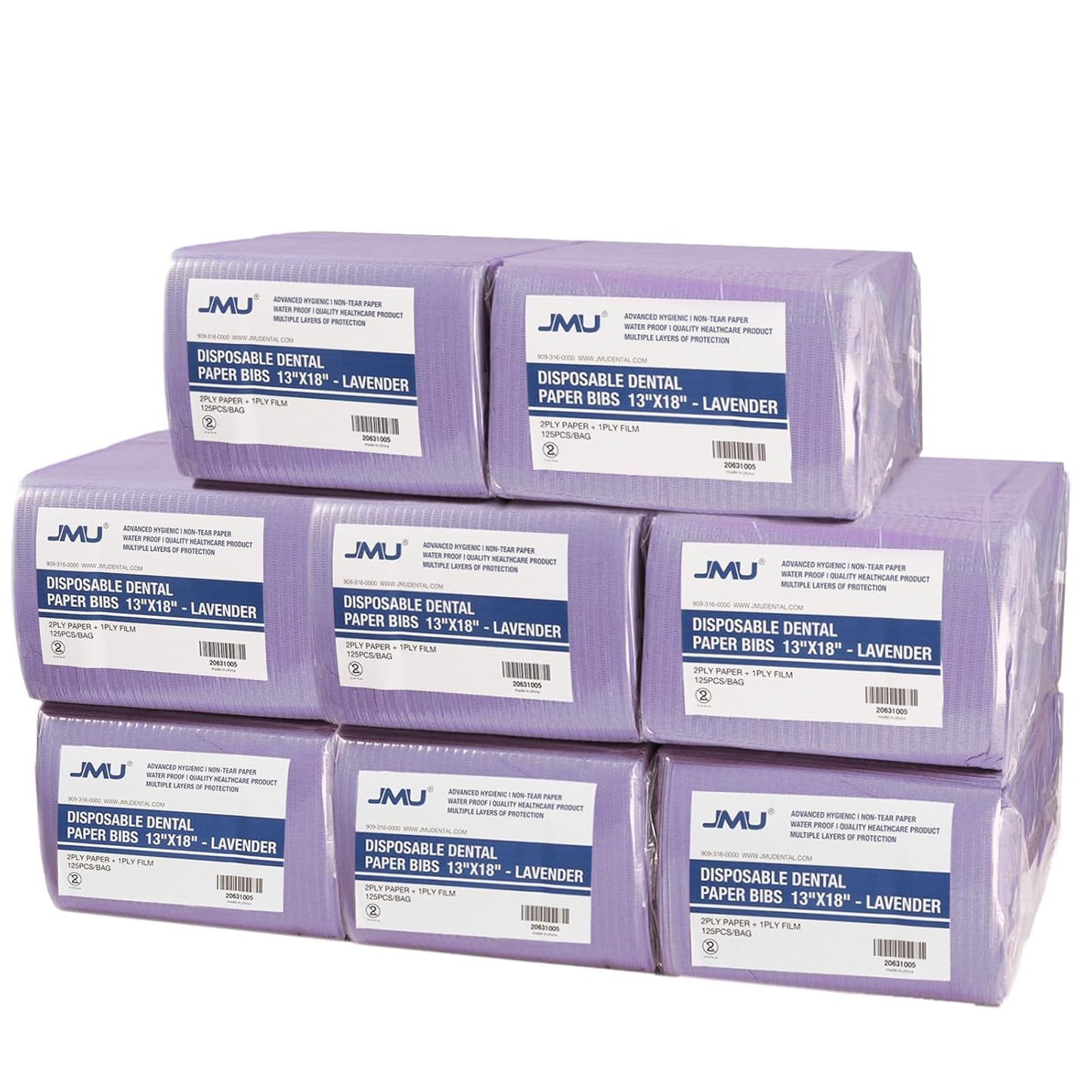 JMU Dental Bibs Disposable 1000 Count for Versatile Use