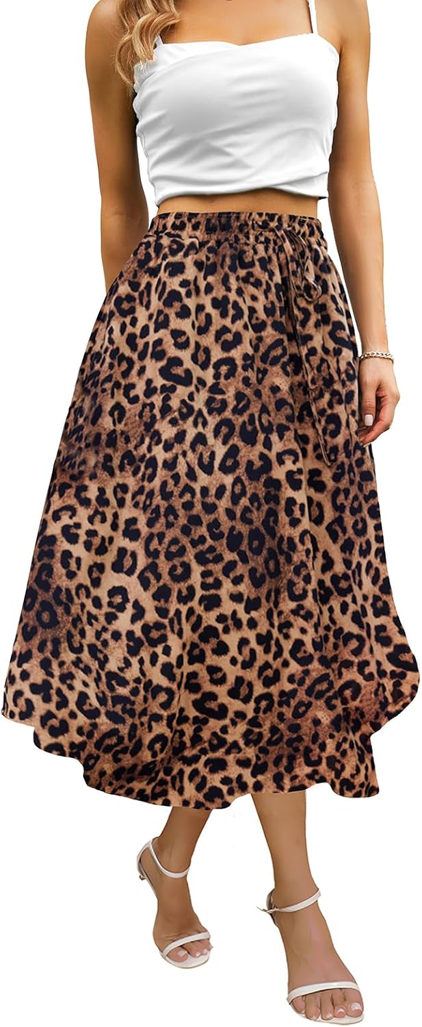 Maxi Skirts for Women with Pockets for Casual Beach Parties