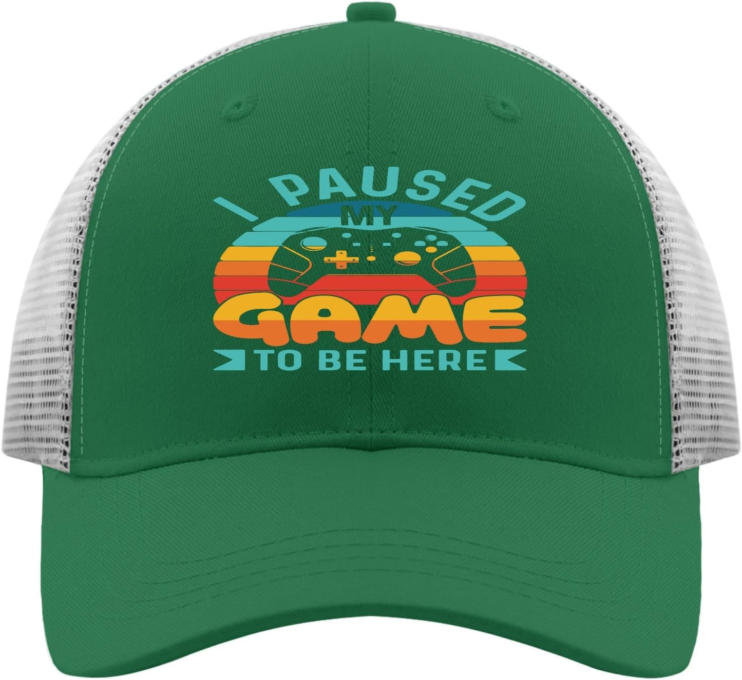 Quick Dry Gaming Trucker Cap for Men - Level Up Your Style!