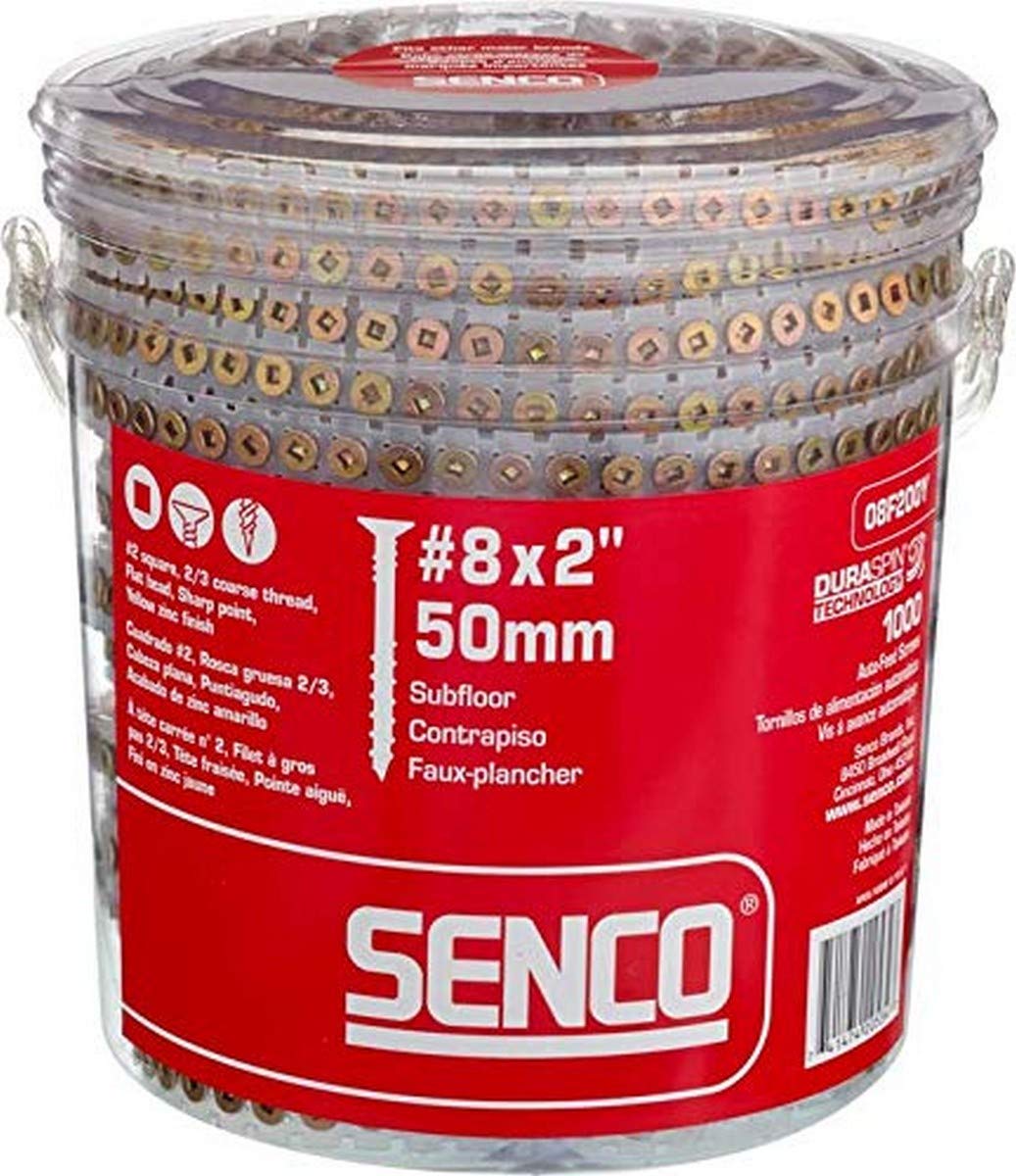 Senco Duraspin Subfloor Collated Screws for Stronger Builds