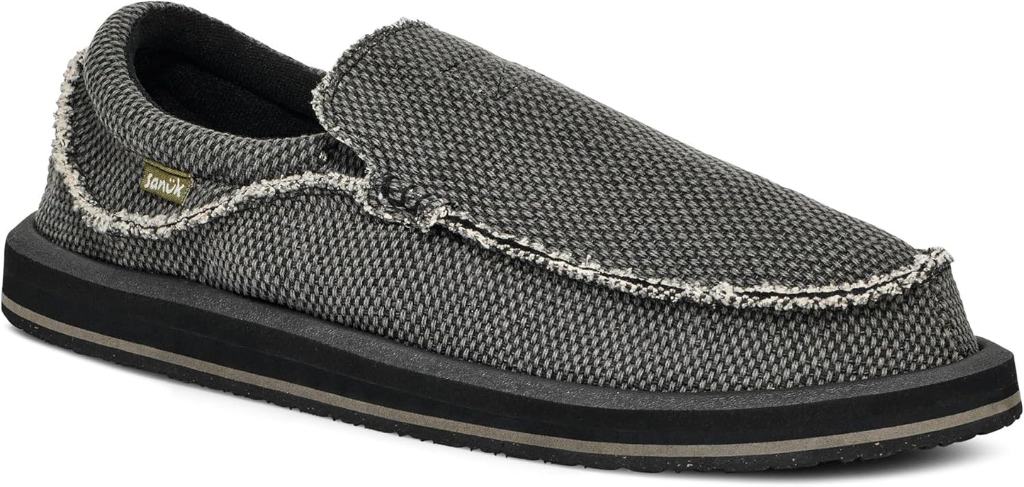 Sanuk Mens Chiba Slip-On Loafers for Ultimate Comfort
