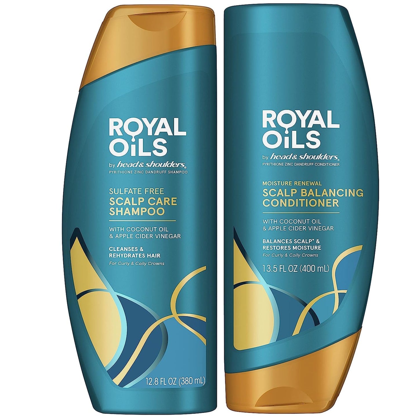 Royal Oils Set: Anti-Dandruff Shampoo & Moisture Conditioner