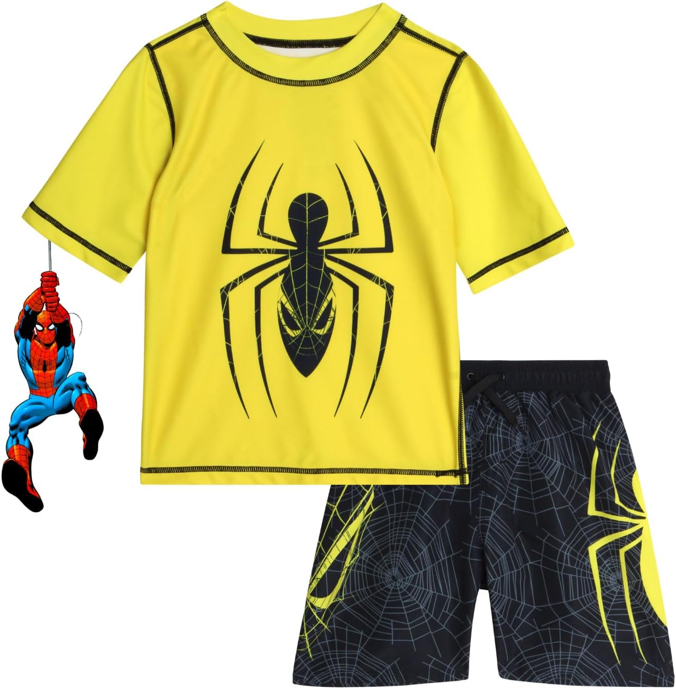 Marvel Avengers Boys Rash Guard Set for Summer Fun and Safety