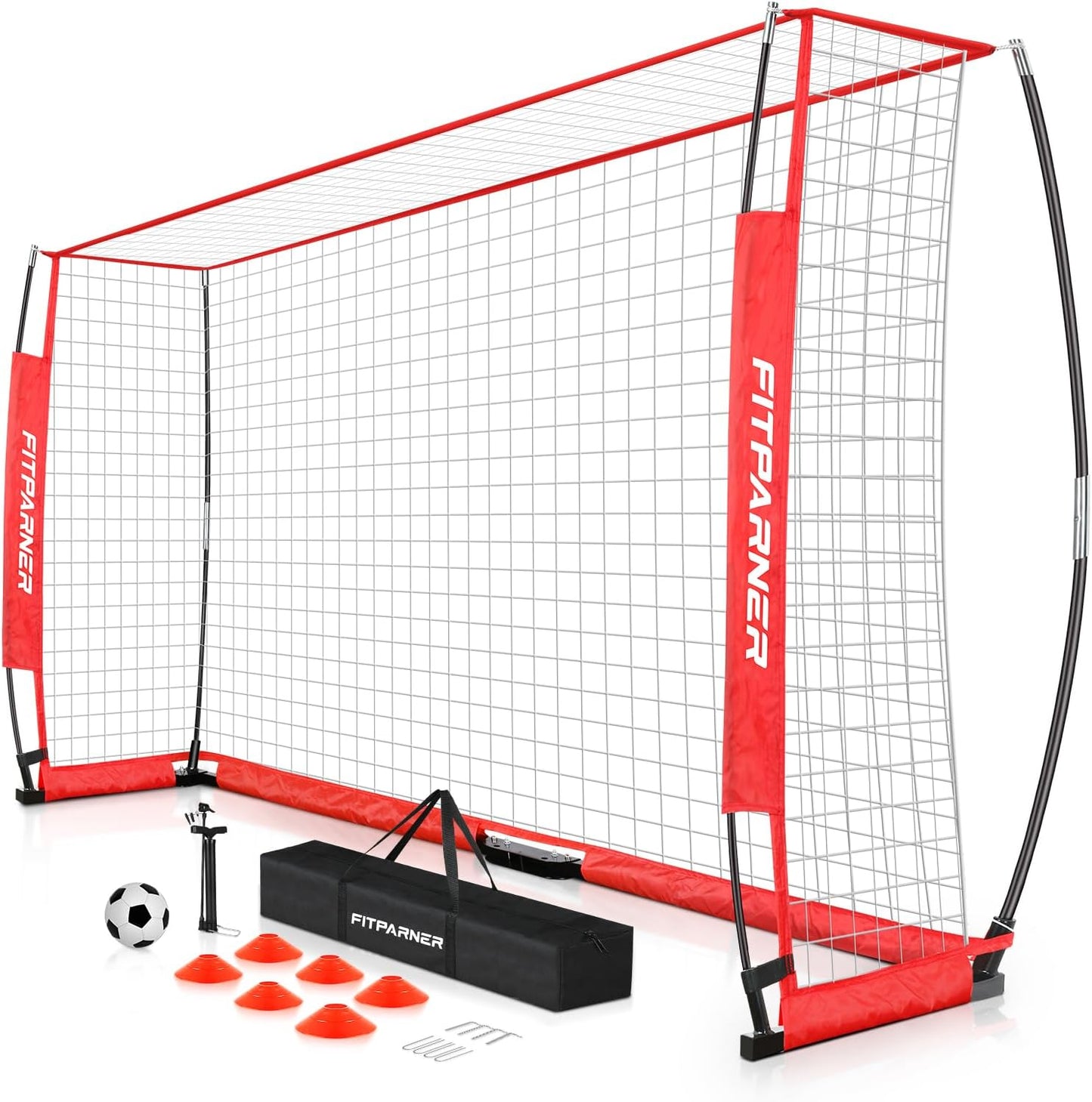 Portable Soccer Goal Set for Backyard Training and Fun