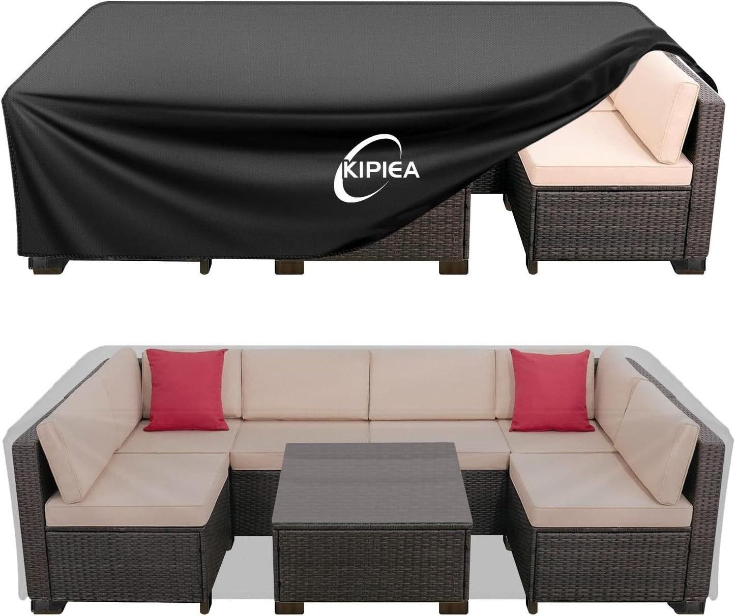 Kipiea Waterproof Patio Furniture Covers for All Seasons