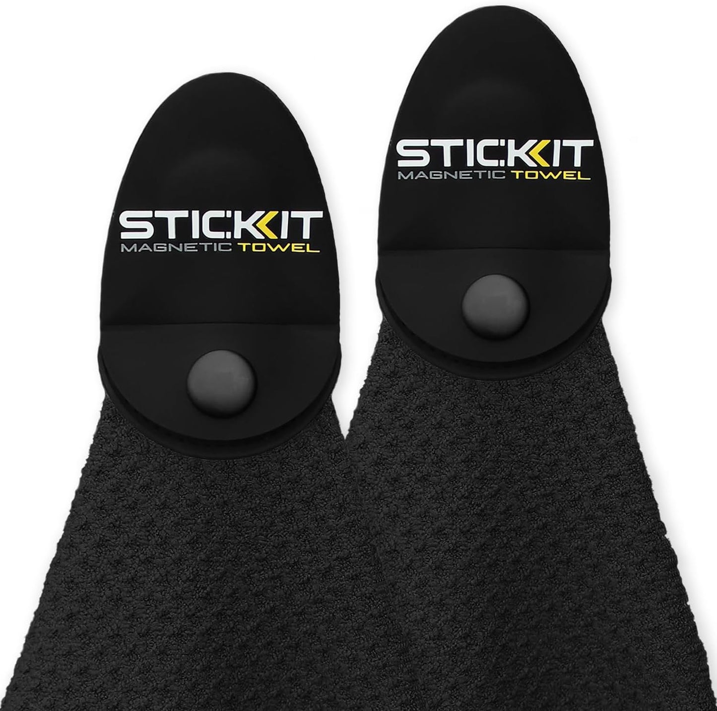 STICKIT Magnetic Towel 2-Pack with Strong Hold for Golfers