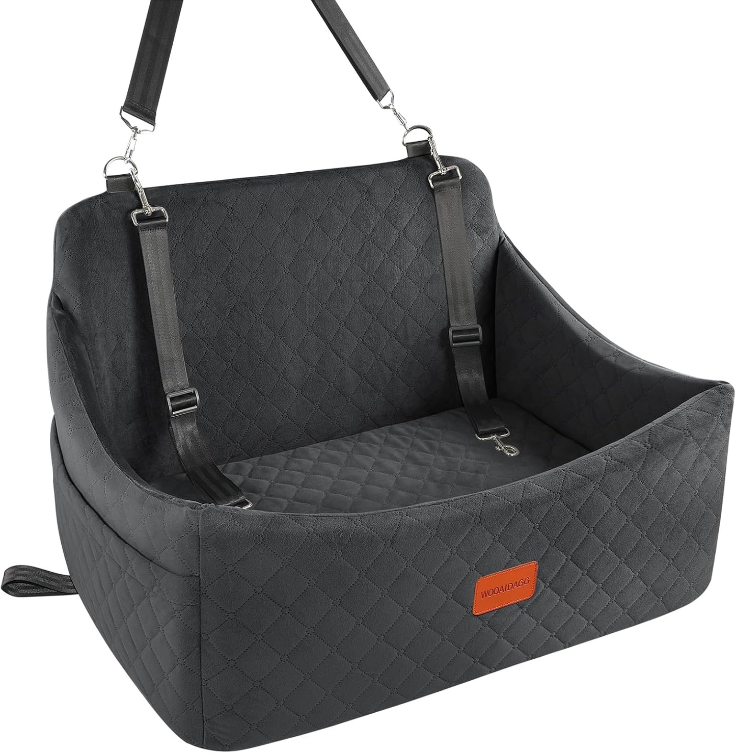 Dog Car Seat for Medium & Large Dogs with Memory Foam Cushion