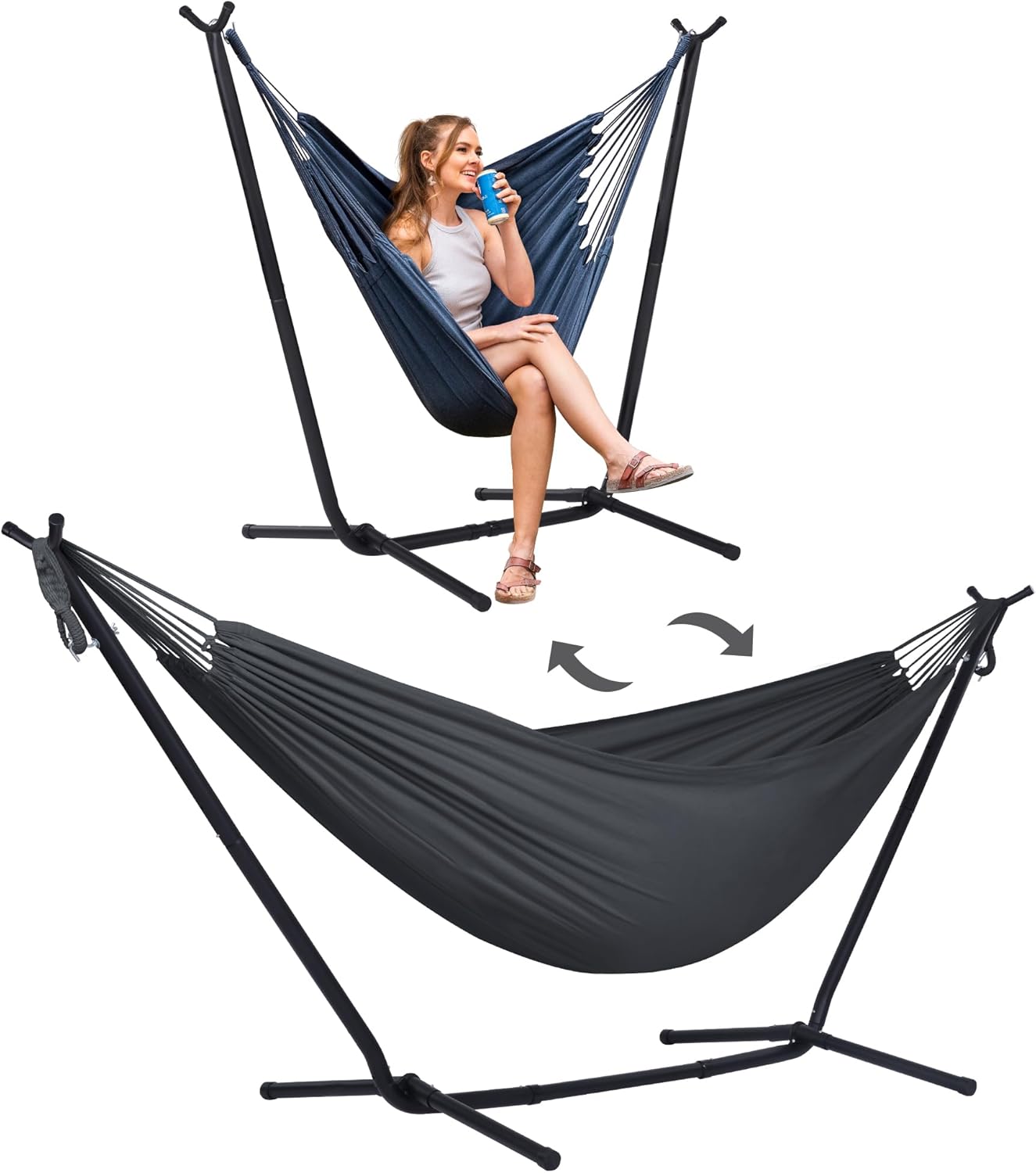 SUNCREAT 2-in-1 Hammocks for Ultimate Outdoor Relaxation