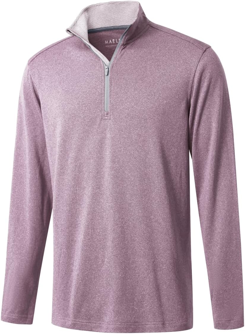 M MAELREG Quarter Zip Golf Pullover for Men - Stylish Comfort