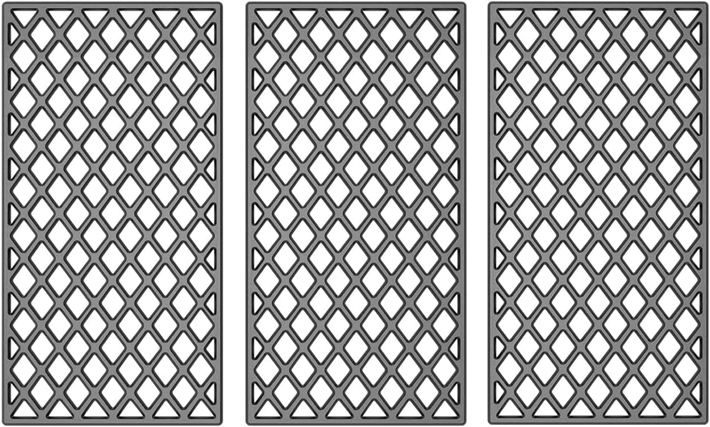 Premium Cast Iron Grill Grates Replacement for Pit Boss 1000