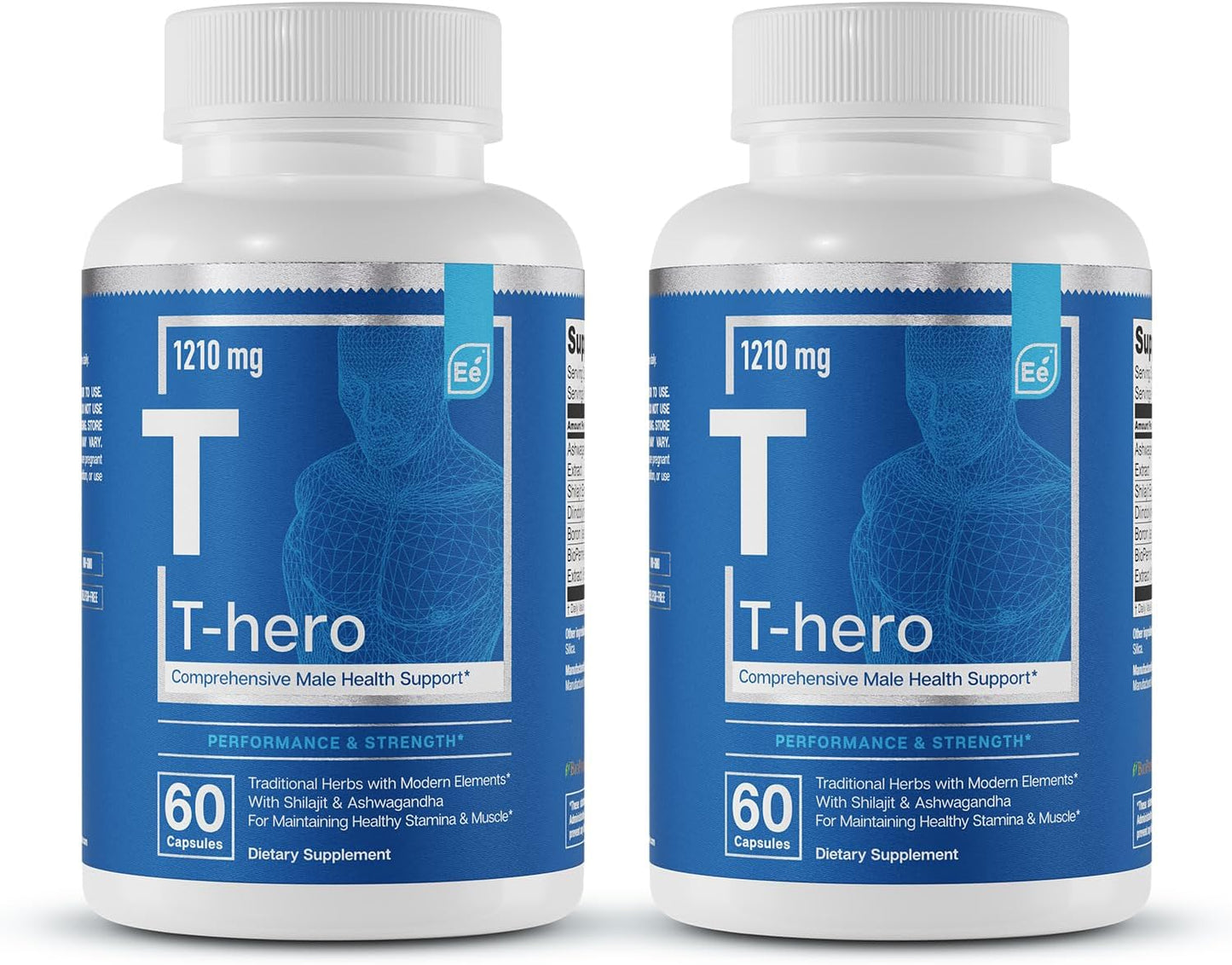 Essential Elements T-Hero Daily Testosterone Support for Men