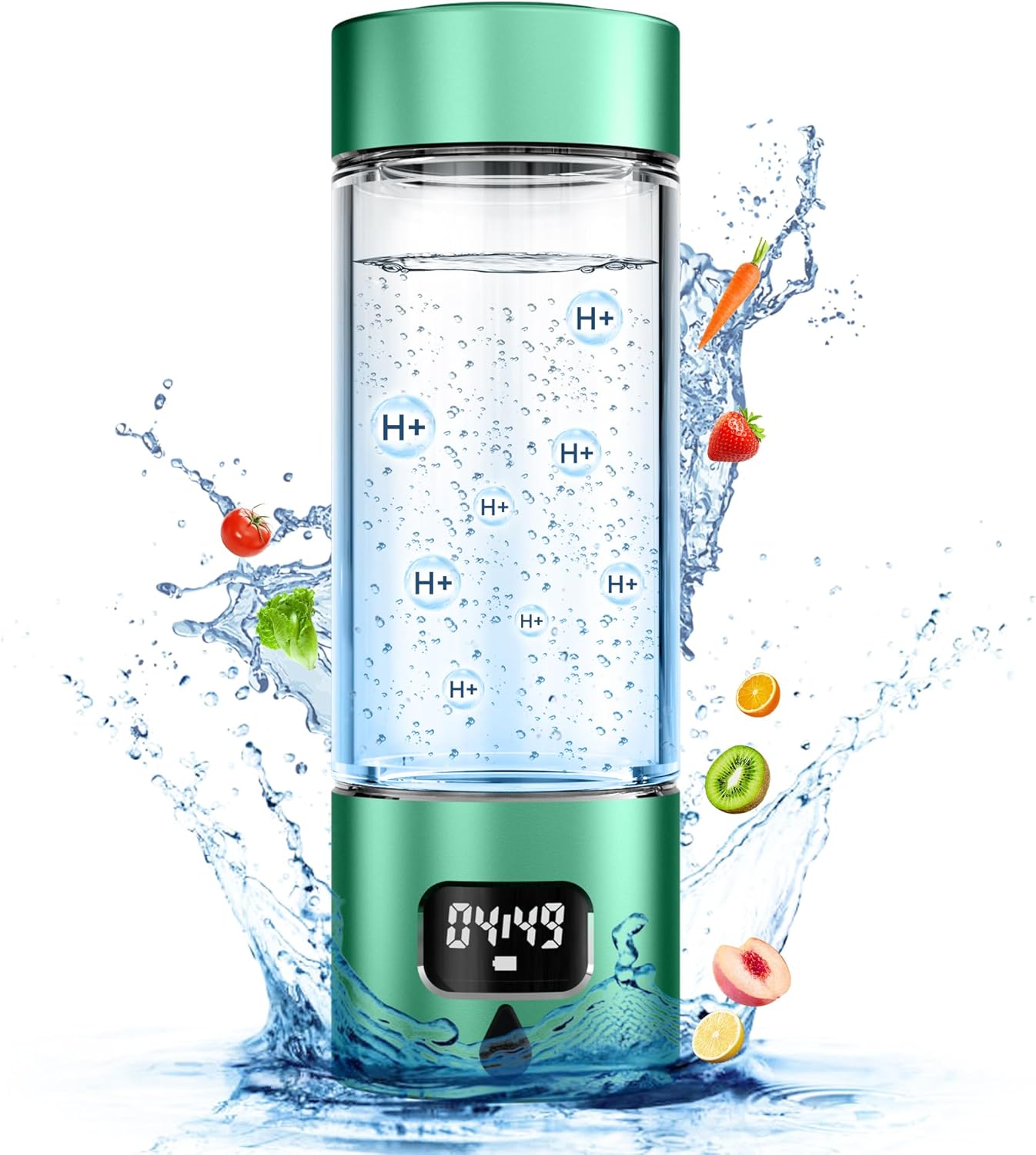 Portable Hydrogen Water Bottle for Travel and Sports Hydration