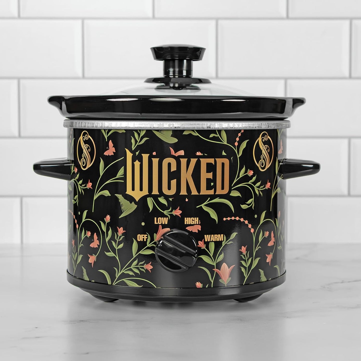 Uncanny Brands Wicked 2qt Slow Cooker for Magical Meals
