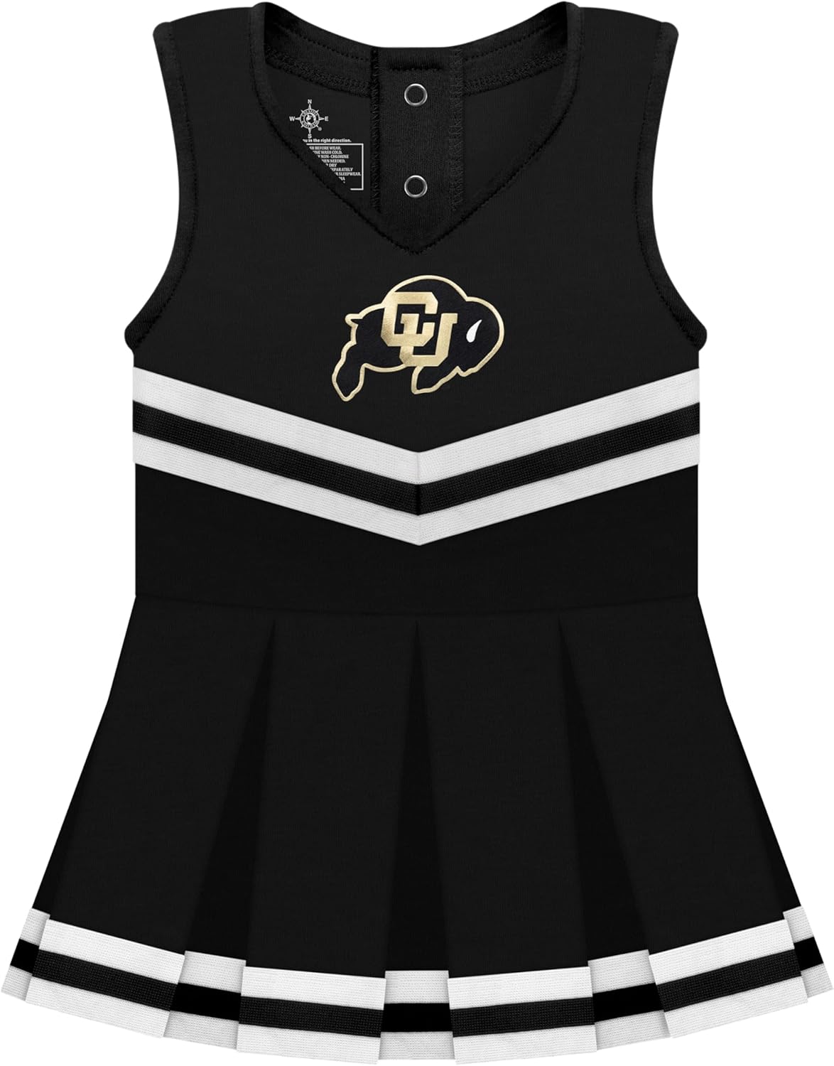 NCAA Officially Licensed Cheerleader Bodysuit Dress for Babies