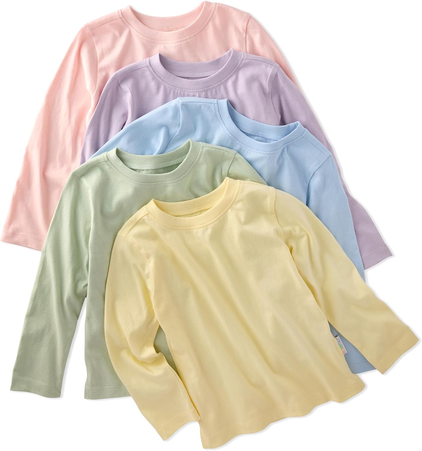 London 5-Pack Long Sleeve T-Shirts for Baby and Toddler Wear