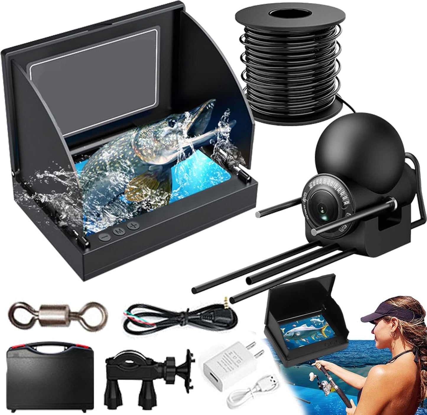 Colitt Night Vision Fishing Camera - 220 Wide Angle Display