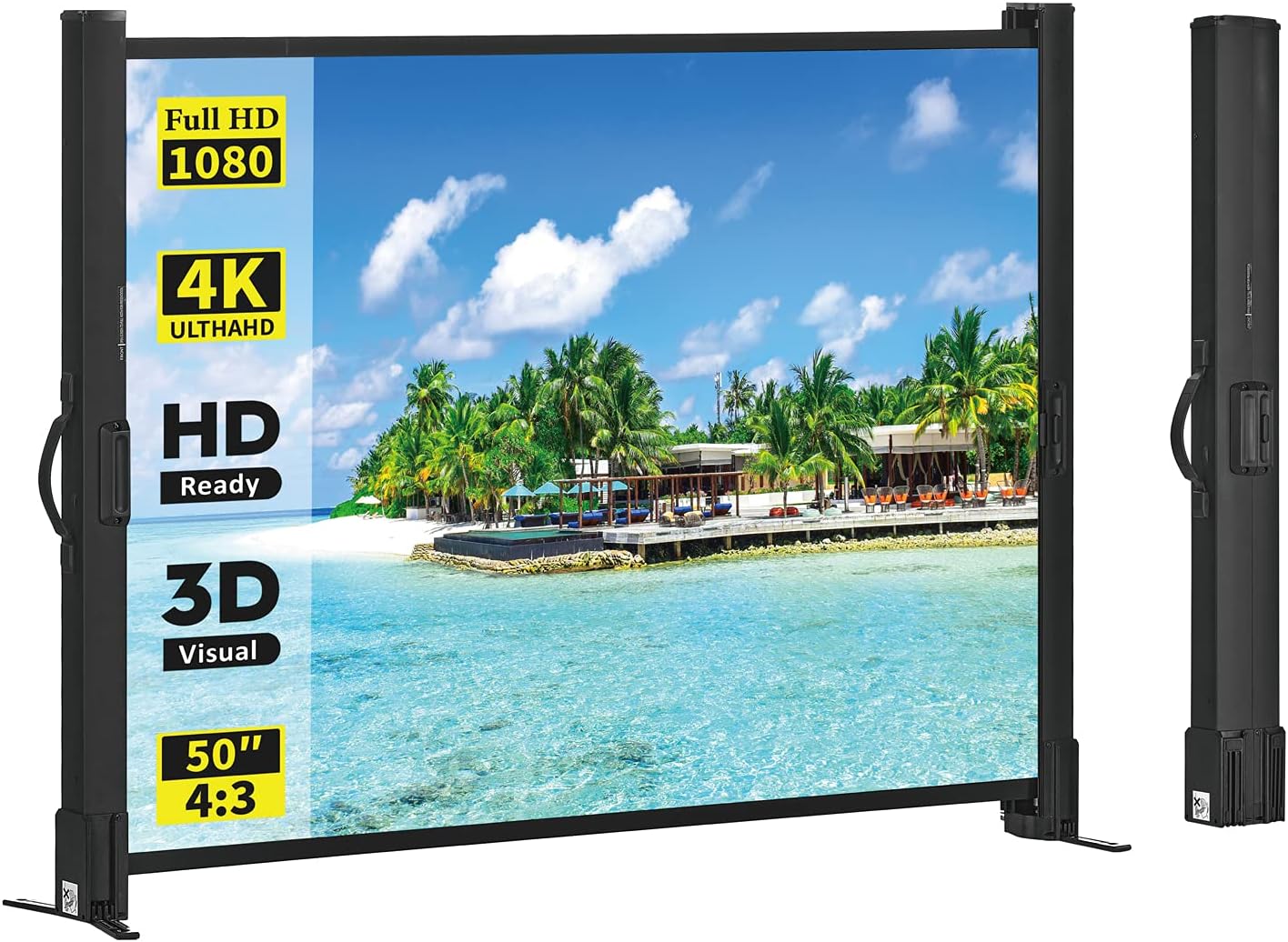 Lightweight 50 Outdoor Projector Screen - ExcelImage