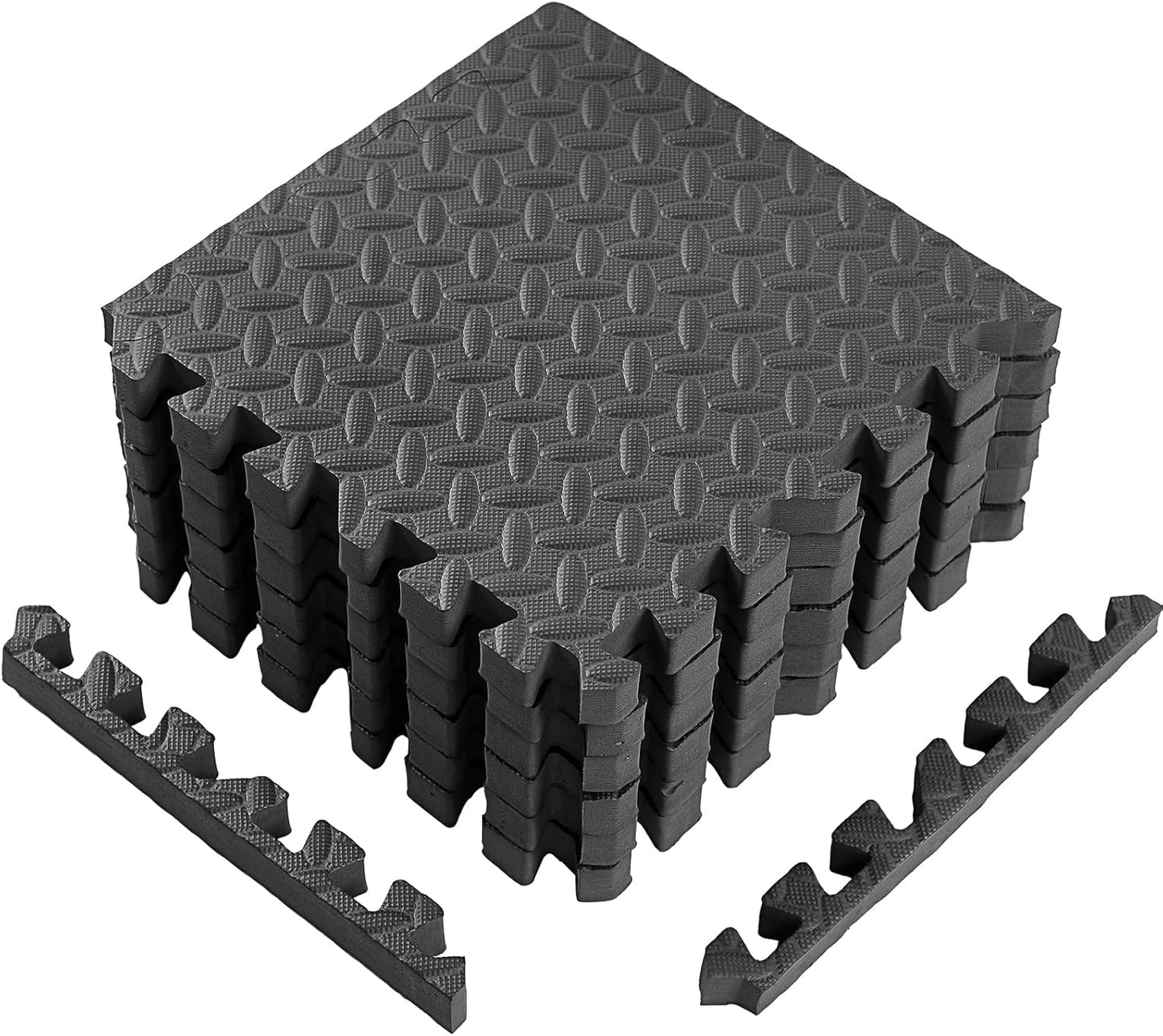 Thick Interlocking Foam Tiles for Play & Exercise - Arrowbash