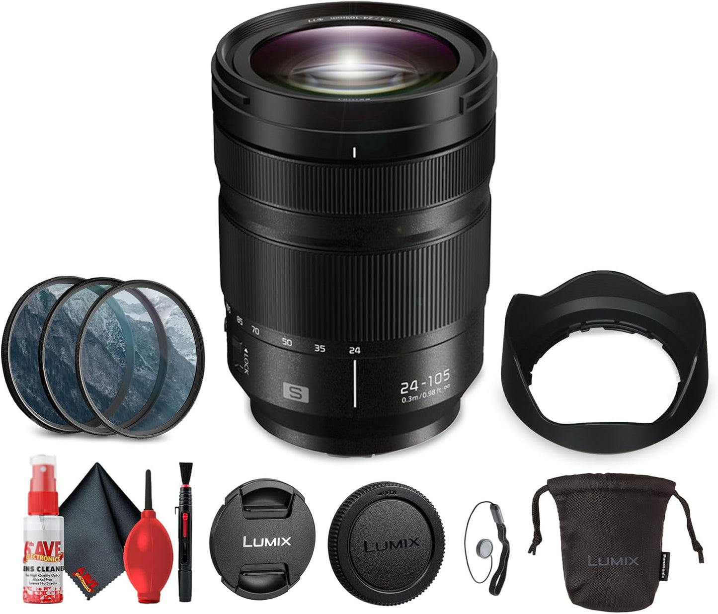 Panasonic Lumix S 24-105mm f/4 Macro O.I.S. Lens Bundle Review